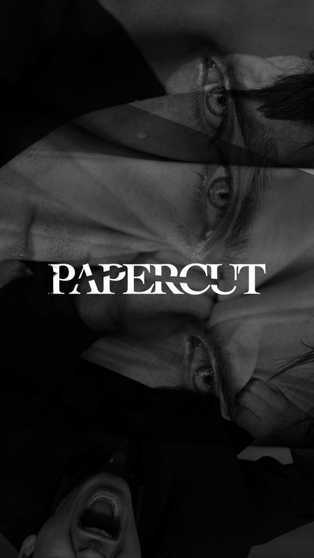 A still from Papercut — Haunted by the memory of his mate, a man come back in their old special place to deal with her ghost.